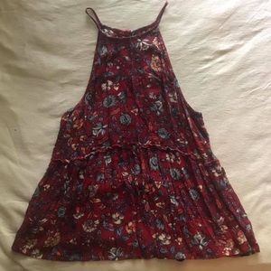 AEO Floral Tank